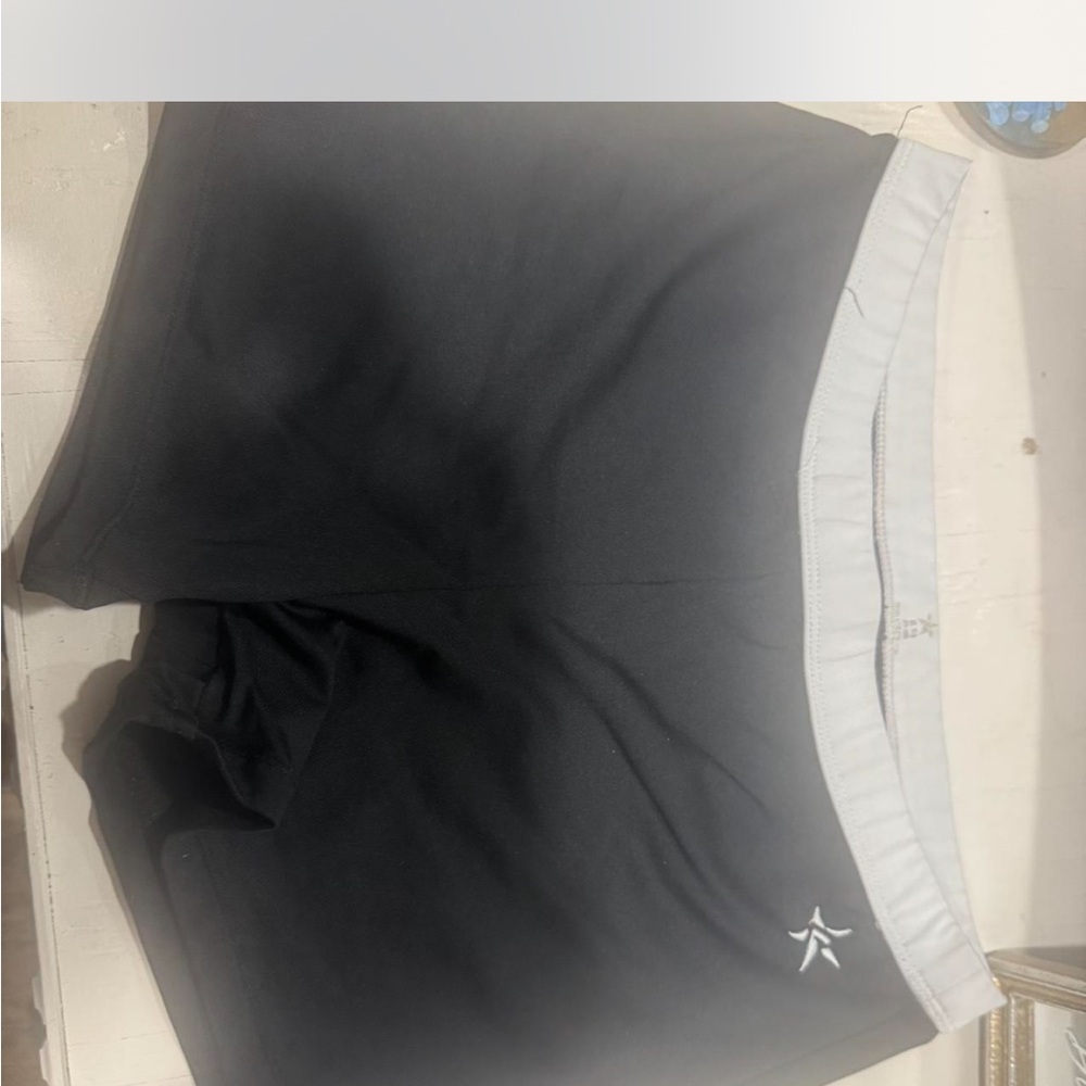 Reebok Black and Gray Athletic Shorts